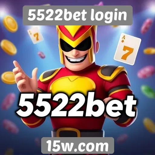 Acessando a plataforma de jogos 5522bet