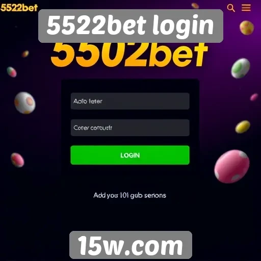 5522bet login como acessar o site de jogos
