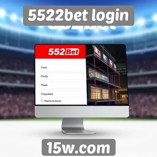 Exploração das funcionalidades do site 5522bet login