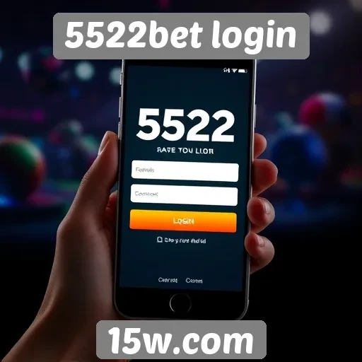 Acessibilidade do 5522bet login em dispositivos móveis